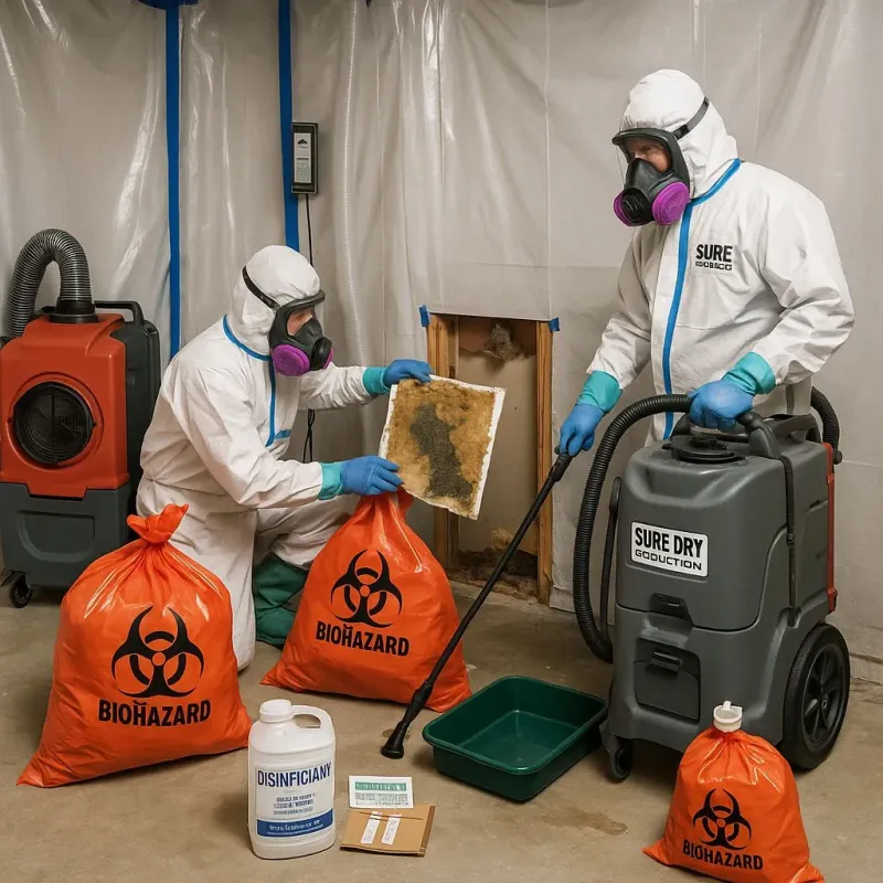 Contaminated Water Handling Protocols process in Henderson, TX