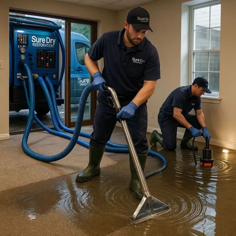 Water Extraction and Removal process in Henderson, TX